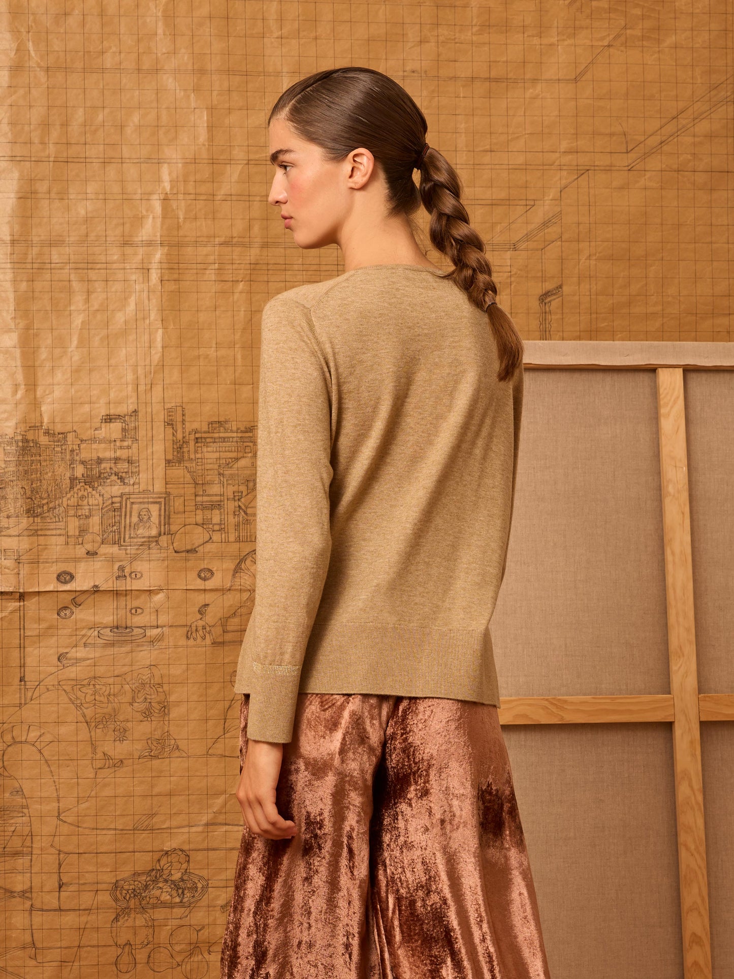 Jersey topo de pico con lazadas