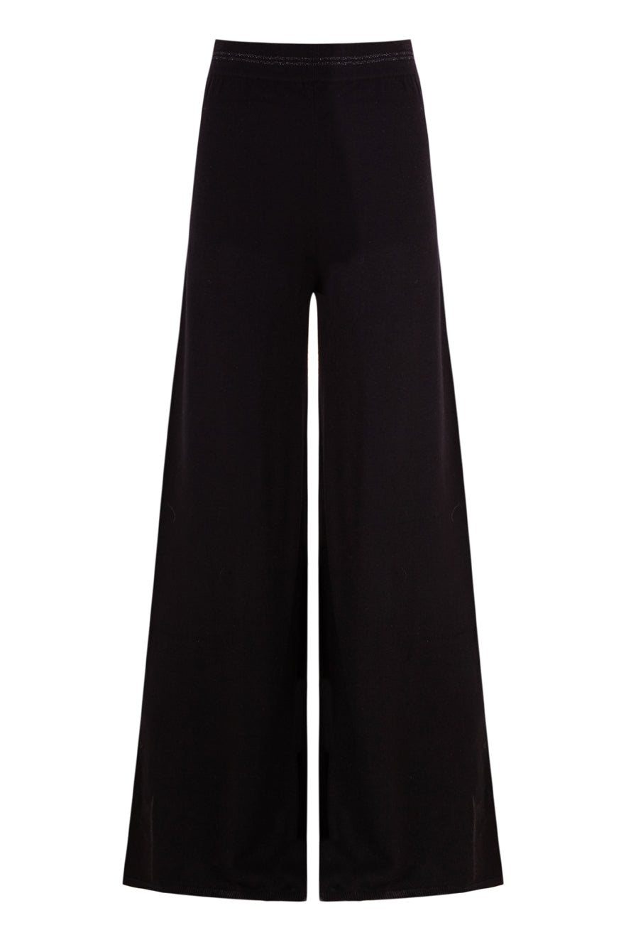 Pantalón de lana negro