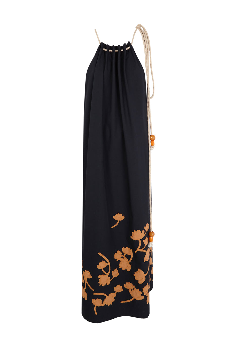 Vestido halter negro