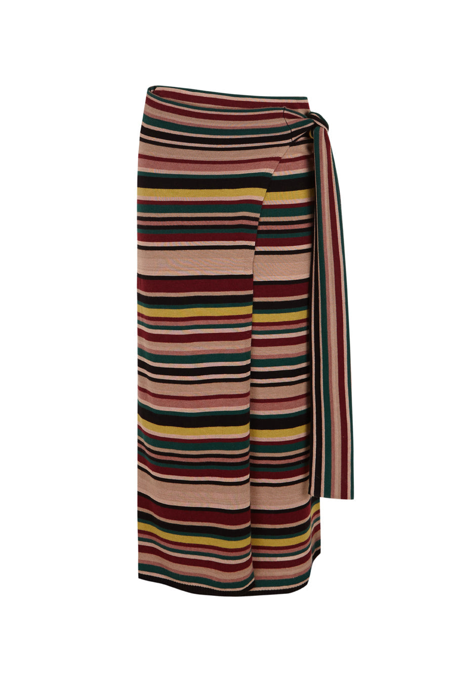 Falda pareo multirayas