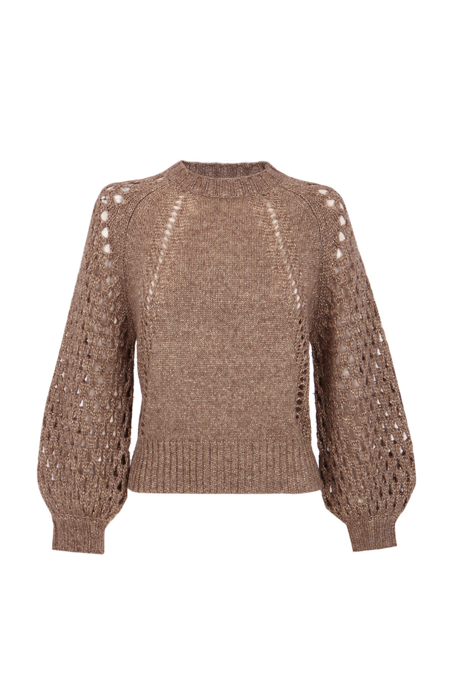 Jersey topo con las mangas caladas