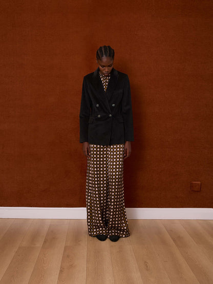 Blazer de pana negra