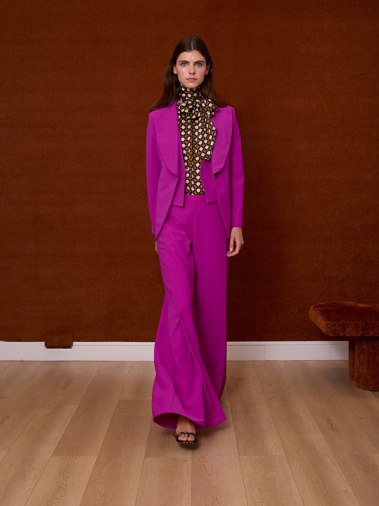 Blazer crep buganvilla