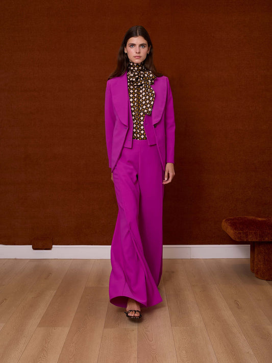 Blazer crep buganvilla