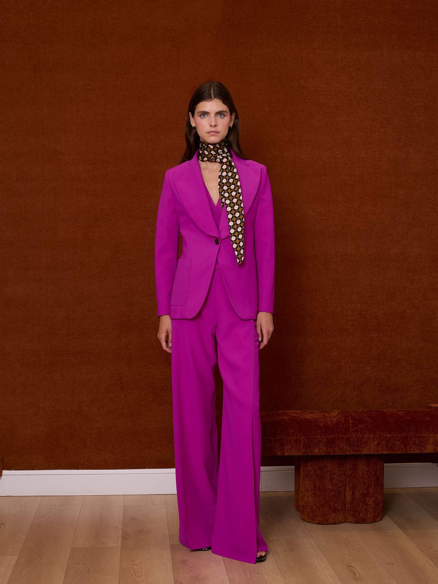 Blazer crep buganvilla