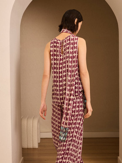 Blusa granos café granate