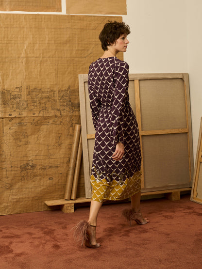 Vestido greca ganate