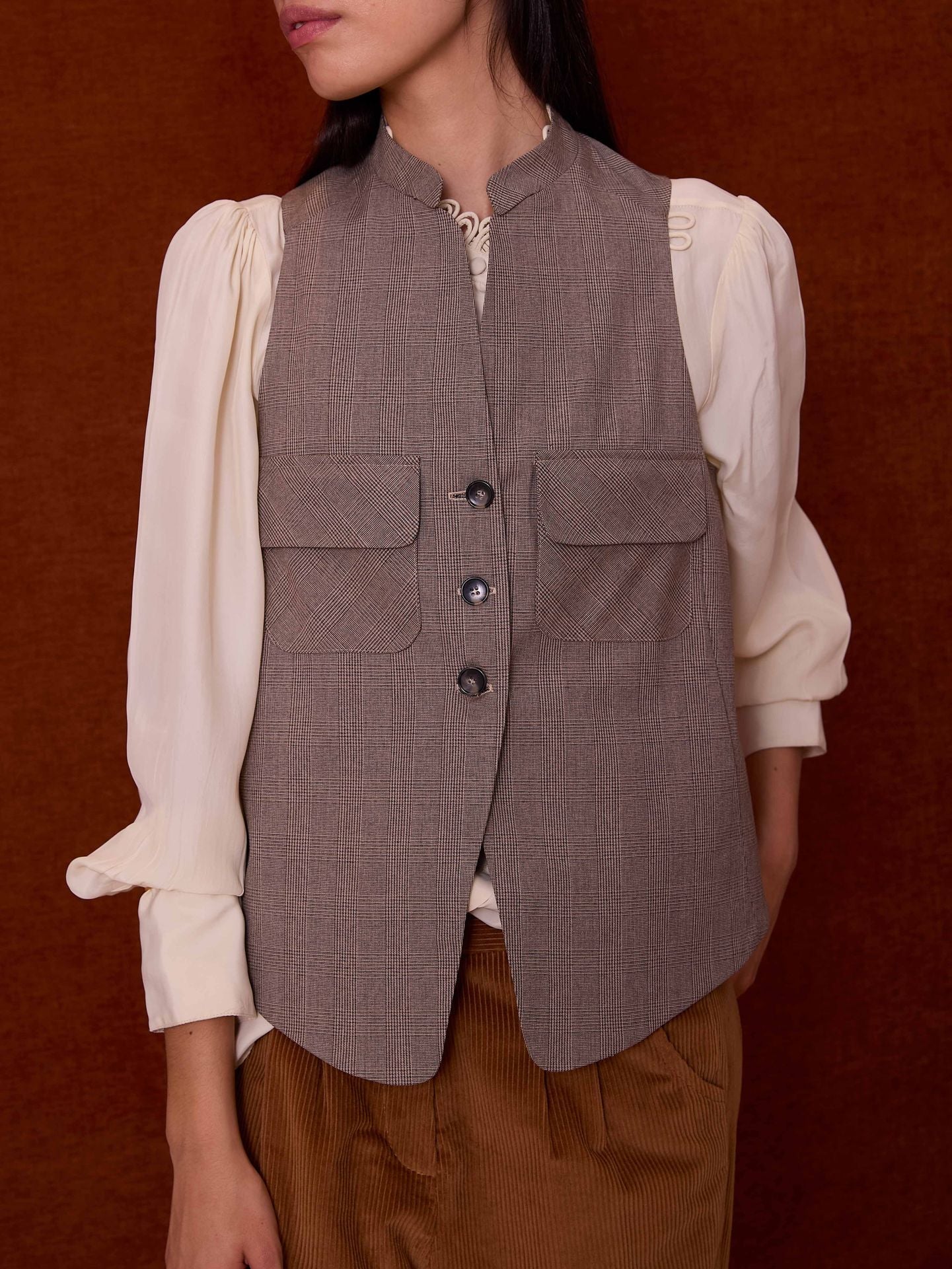 Chaleco príncipe de gales