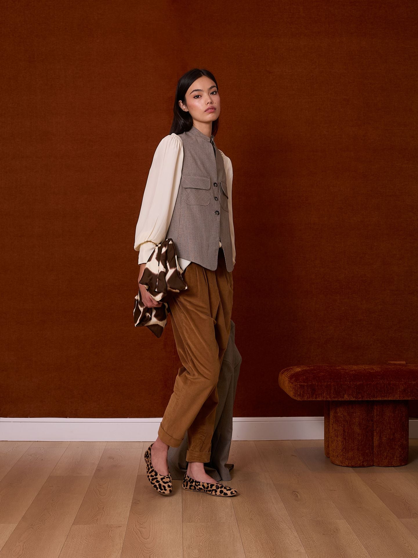 Chaleco príncipe de gales