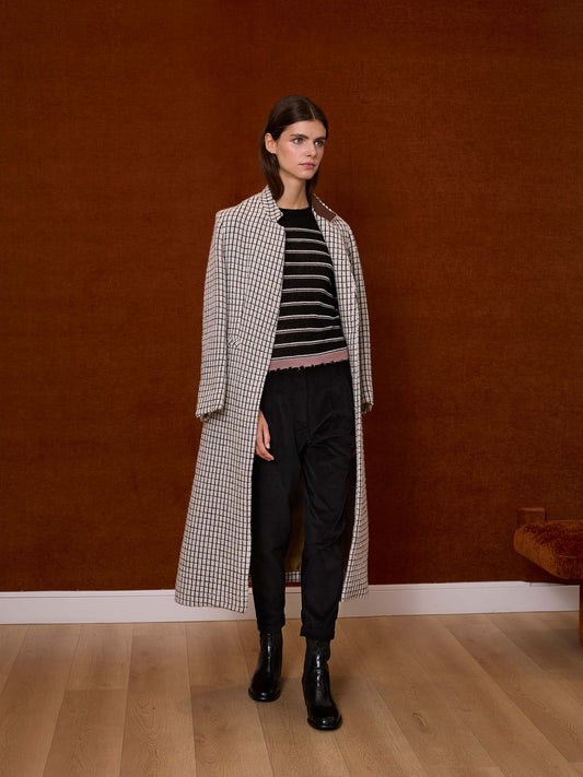 Jersey negro de rayas