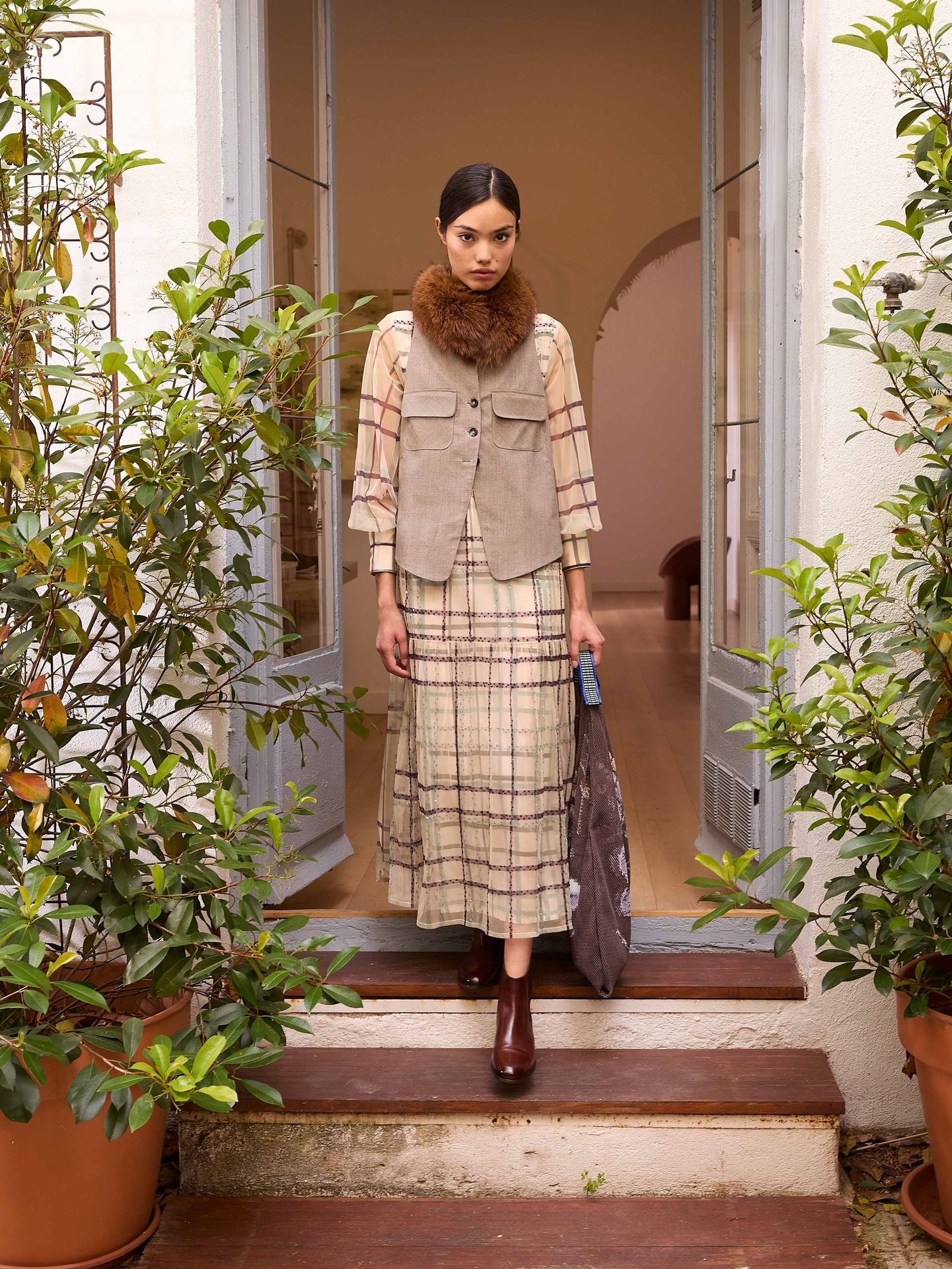 Chaleco príncipe de gales