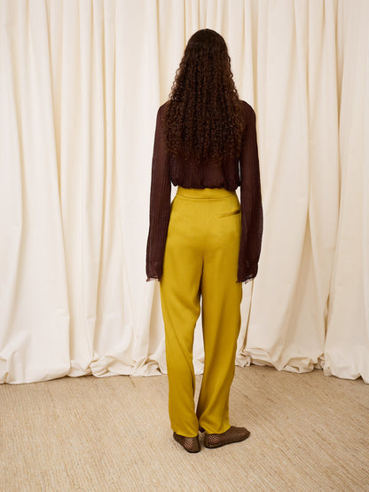 Pantalón pareo pistacho