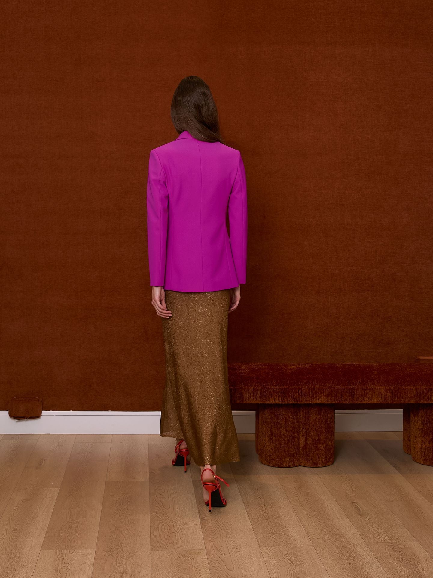 Blazer crep buganvilla