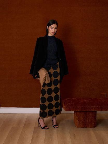 Blazer de pana negra