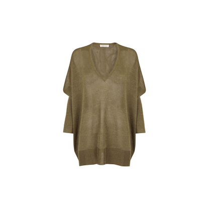 Jersey de lurex pico verde