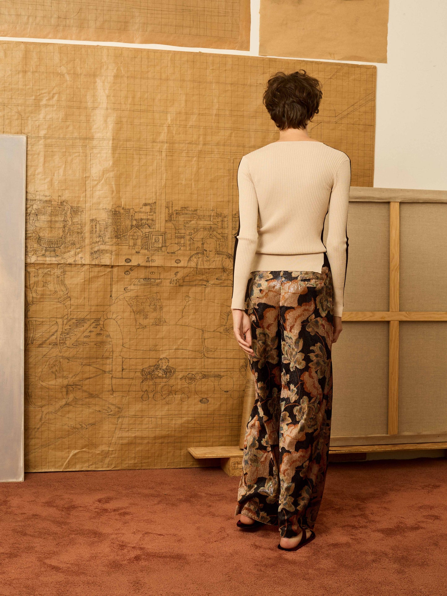 Pantalón de lentejuelas