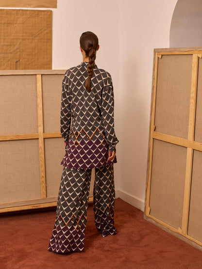 Blazer camisera greca antracita