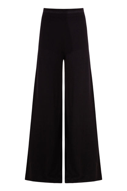 Pantalón de lana negro