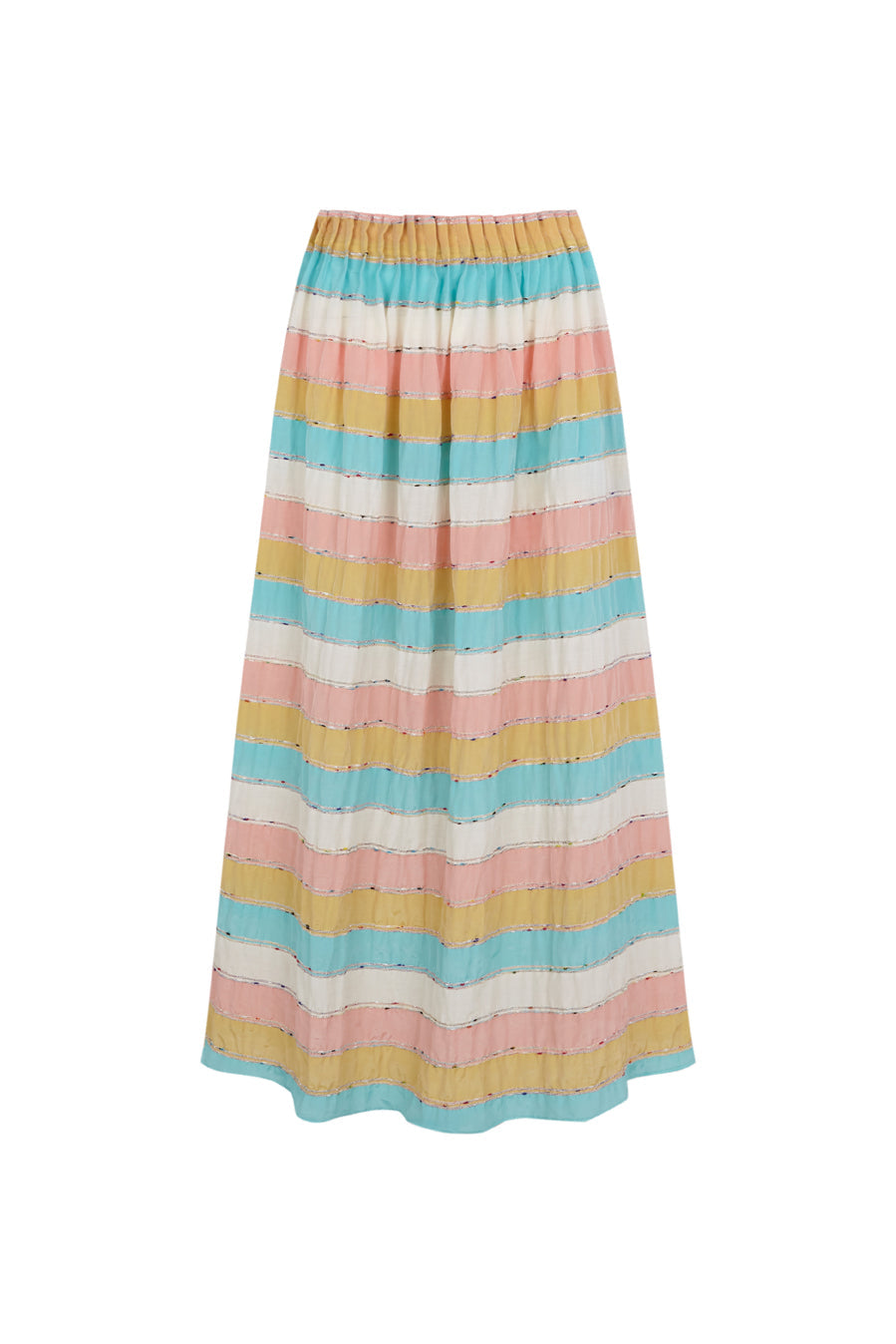 Falda rayas multicolor