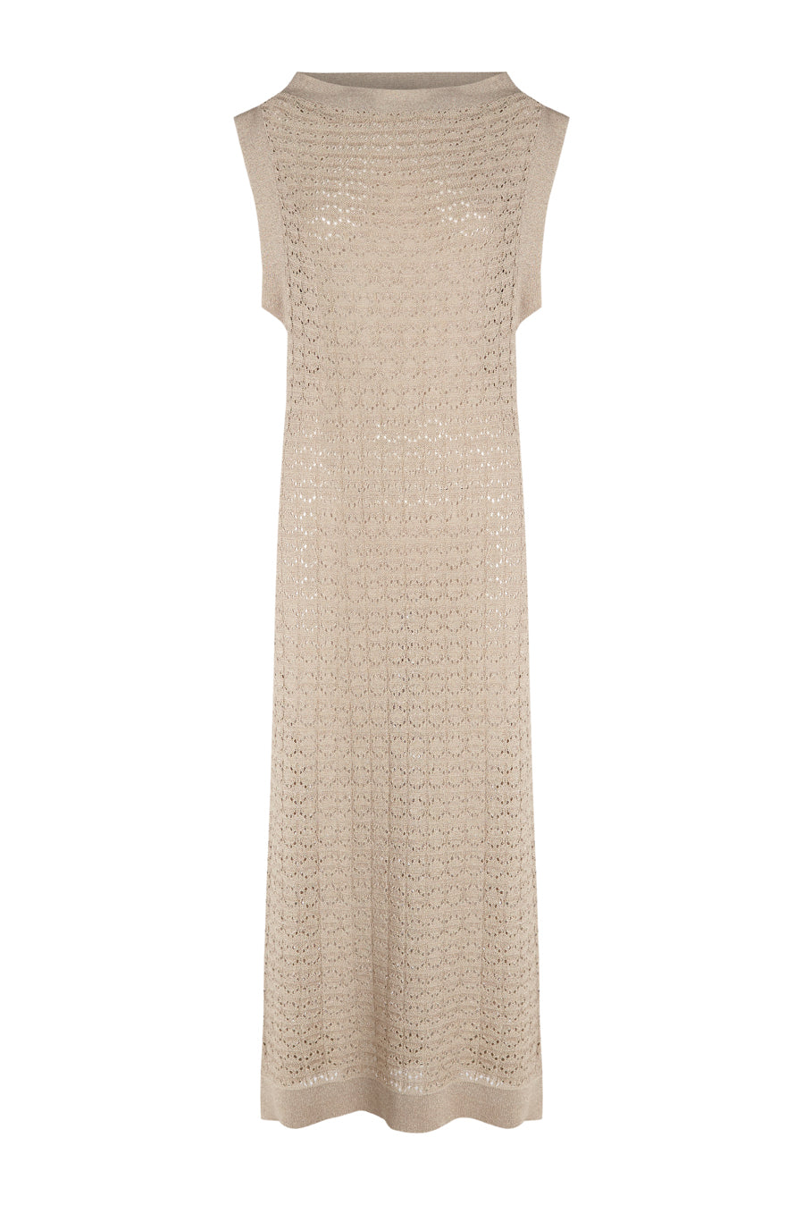 Vestido calado piedra