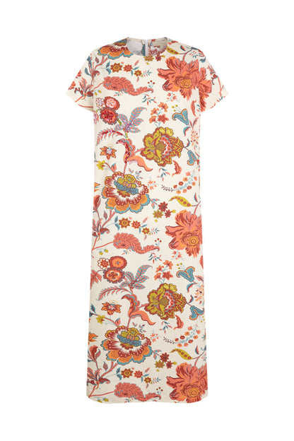 Vestido de flores con lentejuelas