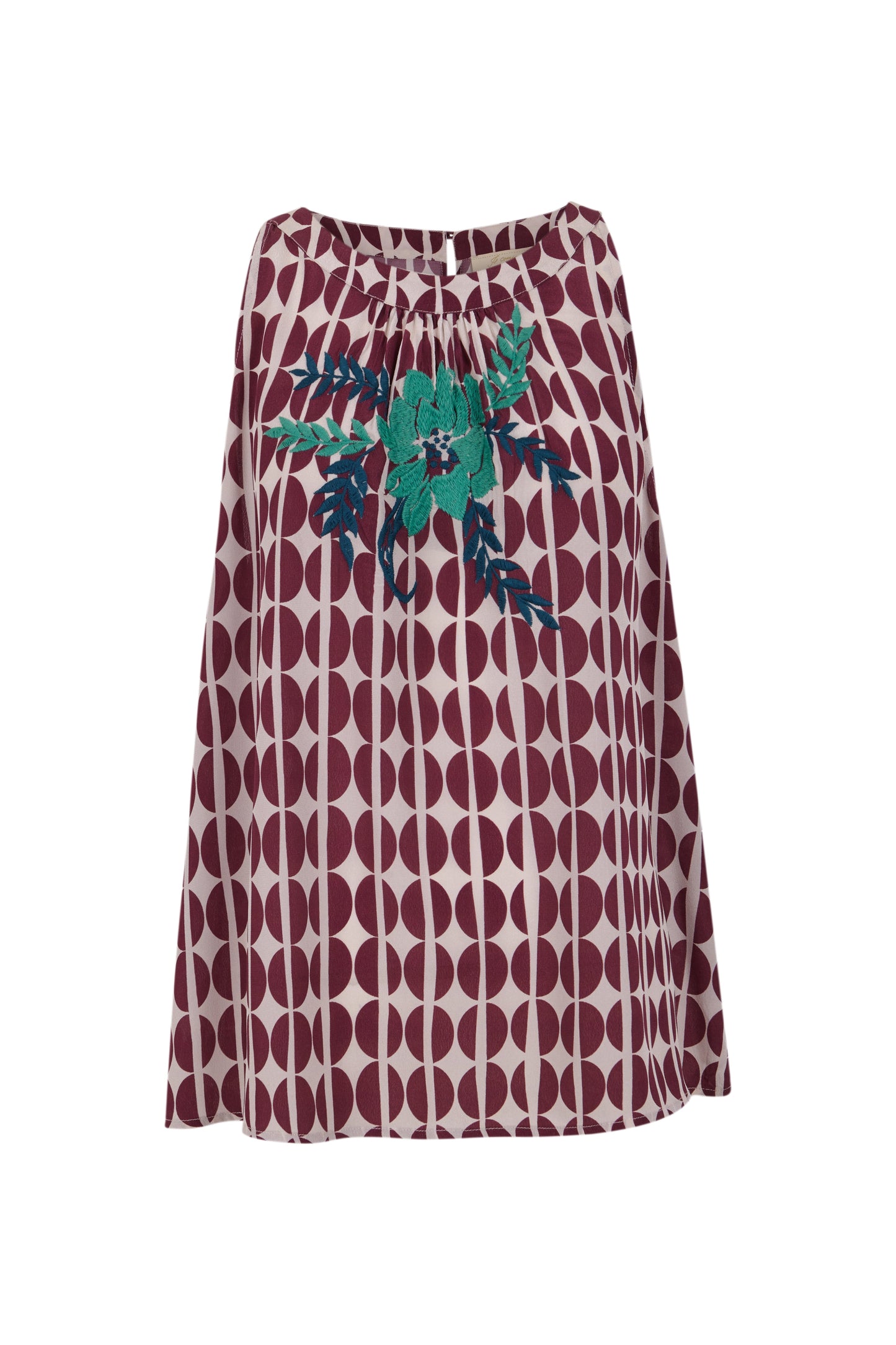 Blusa granos café granate