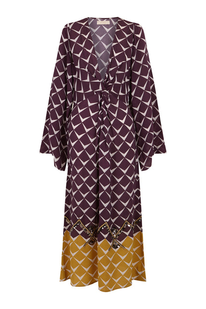 Vestido greca ganate