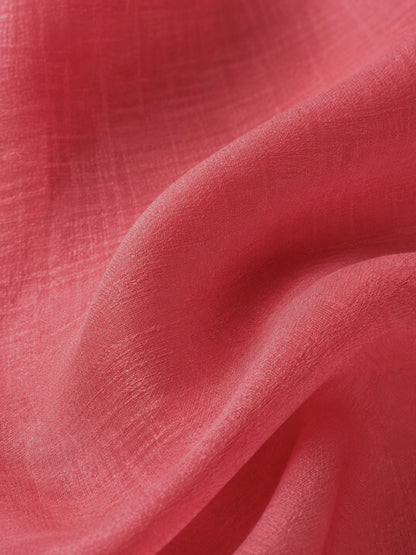 Blusa cuello cruzado rosa