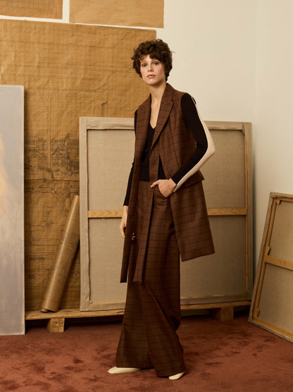 Jersey pico marfil y negro