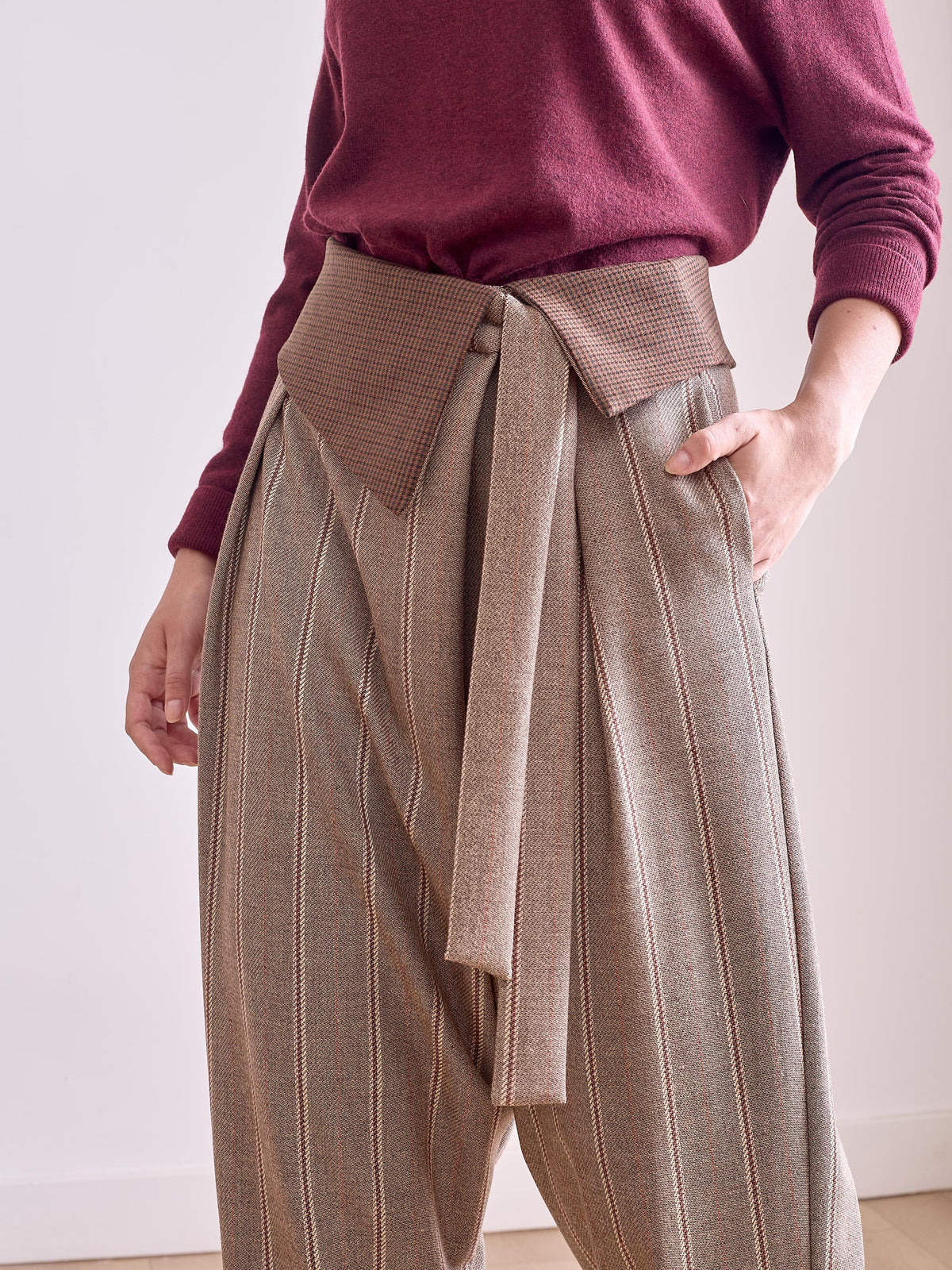 Pantalón globo de sastrería